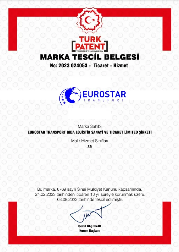 Marka Tescil Belgesi